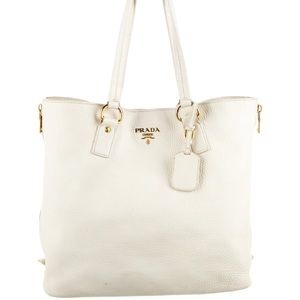 PRADA large Vitello Daino Tote
